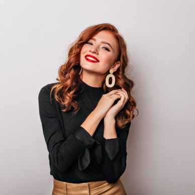 <a href="https://www.freepik.com/free-photo/debonair-stylish-woman-black-blouse-smiling-graceful-european-girl-wears-golden-earrings_12018150.htm#query=european%20girl%20wears%20golden%20earring&position=1&from_view=search&track=sph">Image by lookstudio</a> on Freepik