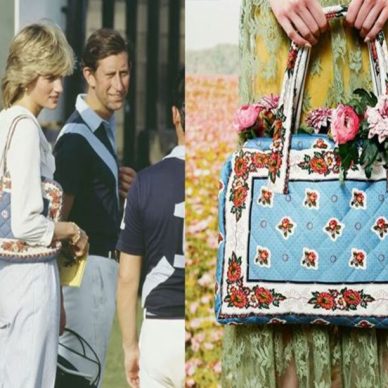 H Gucci επαναλανσάρει τη τσάντα της πριγκίπισσας Diana