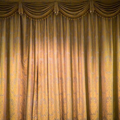 Beautiful vintage curtain background