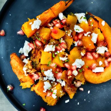 Festive Salad με πατάτες και ρόδι