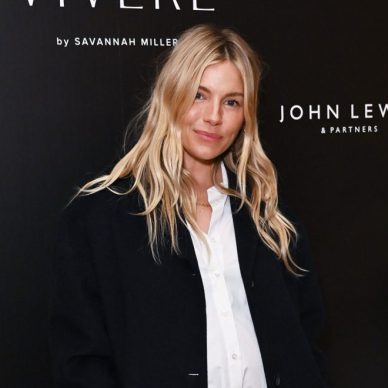 Sienna Miller: Η super stylish εμφάνιση με μακριά μάλλινη φούστα σε προχωρημένη εγκυμοσύνη