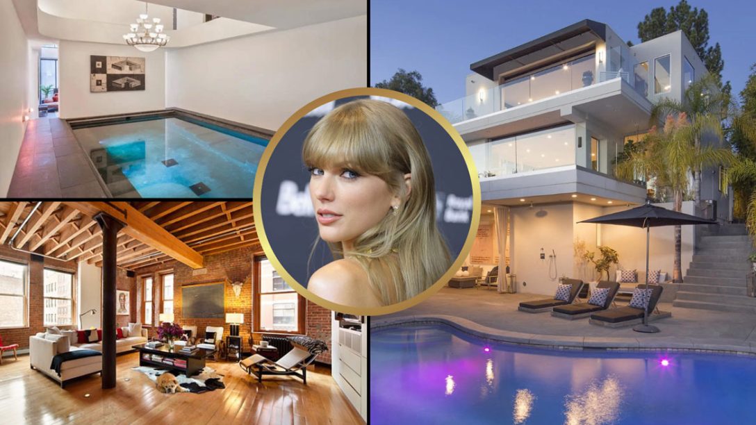 Taylor Swift: Πάρτε μια γεύση από τα 9 σπίτια που διαθέτει η star σε 4 πολιτείες