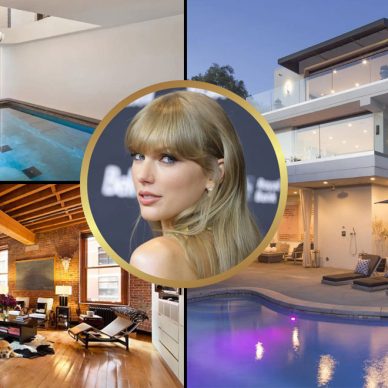 Taylor Swift: Πάρτε μια γεύση από τα 9 σπίτια που διαθέτει η star σε 4 πολιτείες