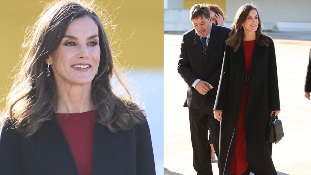 Βασίλισσα Letizia: Κομψή εμφάνιση με φόρεμα στο χρώμα της σεζόν