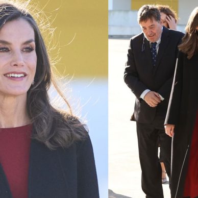 Βασίλισσα Letizia: Κομψή εμφάνιση με φόρεμα στο χρώμα της σεζόν