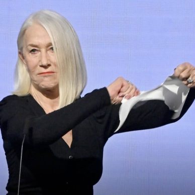 Η διαμαρτυρία της Έλεν Μίρεν -Έσκισε την ομιλία της από τεχνητή νοημοσύνη στα βραβεία της Αμερικανικής Κινηματογραφικής Ακαδημίας