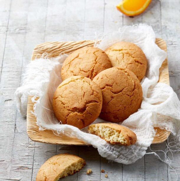 Νηστίσιμα κουλουράκια πορτοκαλιού