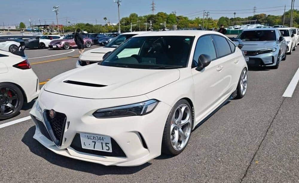 Honda Civic Type R θέλει να γίνει Alfa Romeo!