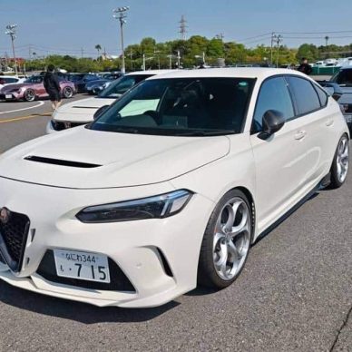 Honda Civic Type R θέλει να γίνει Alfa Romeo!