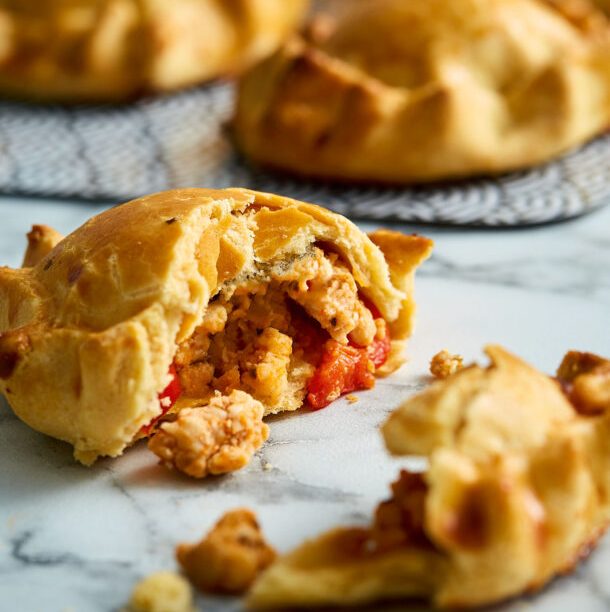 Empanadas (ισπανικά πιτάκια) με κοτόπουλο και τσορίθο