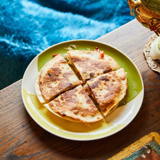 Quesadillas με μοσχάρι εύκολα και γρήγορα