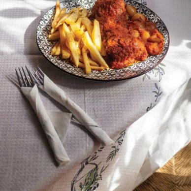 Κουνέλι στιφάδο in umido από την Κέρκυρα