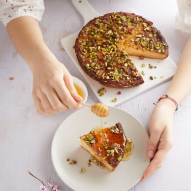 Μελόπιτα με ανθότυρο