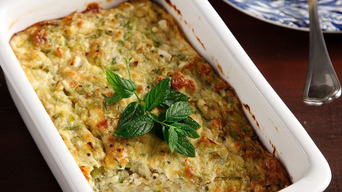 Σφουγγάτο με κολοκυθάκια