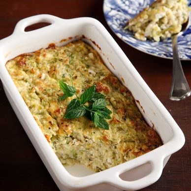 Σφουγγάτο με κολοκυθάκια