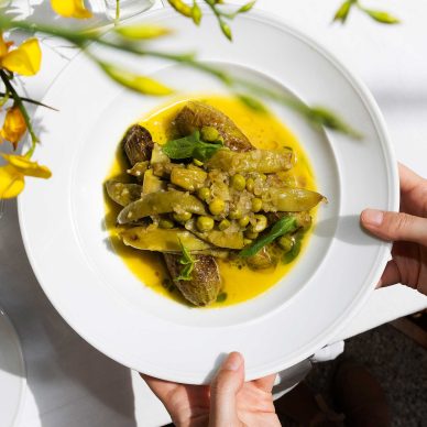 Τουρλού πράσινο, με φασολάκια, μπιζέλια και κολοκύθια