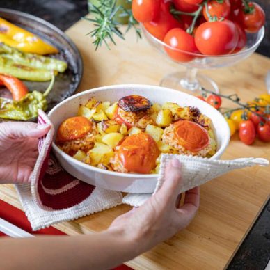 Τα θρυλικά γεμιστά της Ρώμης: με γέμιση σαν ριζότο ντομάτας με βασιλικό!