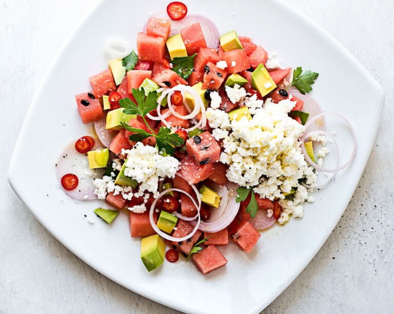 Καρπούζι στη σαλάτα για γεύση και δροσιά