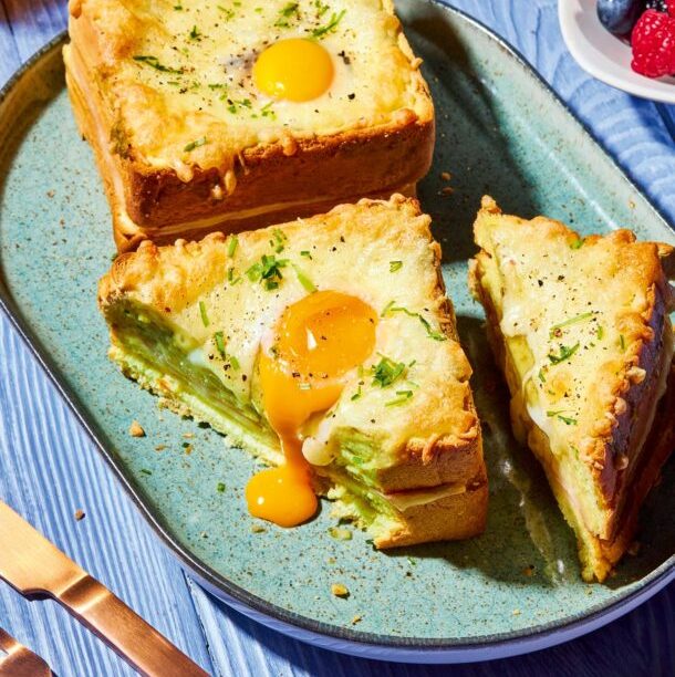 Τοστάκι φωλιά με αυγό