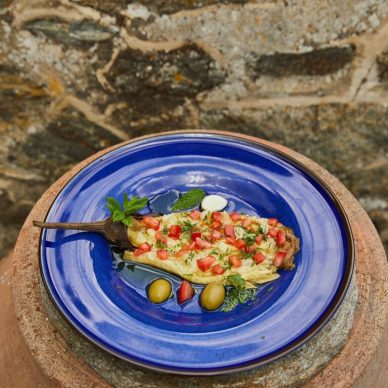 Η μελιτζανοσαλάτα του Μοναχού Επιφάνιου