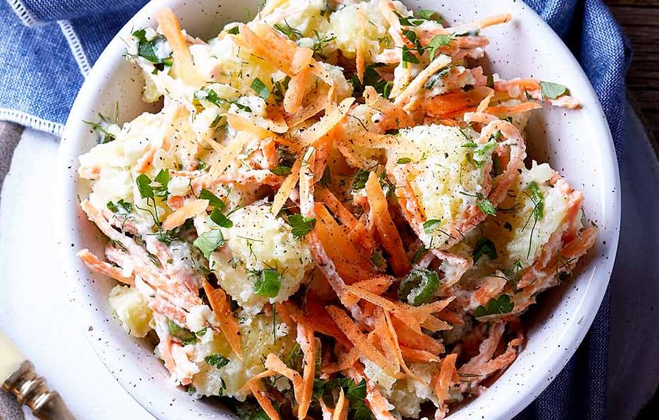 Πατατοσαλάτα με γιαούρτι