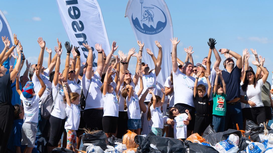 Περιβαλλοντική δράση από τον όμιλο Σαρακάκη, την Kinsen μαζί με εθελοντές δύτες!