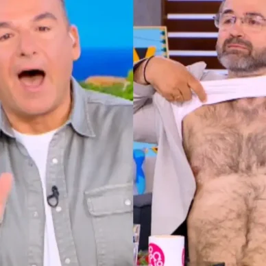 Ο Σταύρος Μπαλάσκας σε αδιανόητη κίνηση στον αέρα