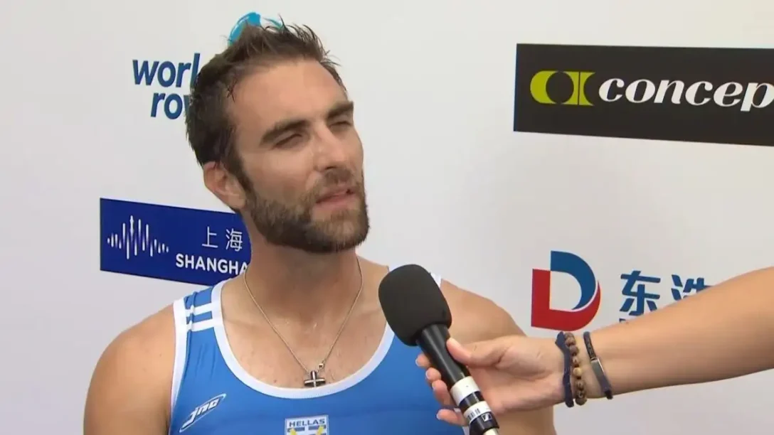 Στέφανος Ντούσκος Παγκόσμιος Πρωταθλητής κωπηλασίας