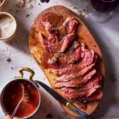 Σάλτσα κόκκινου κρασιού αλά γαλλικά