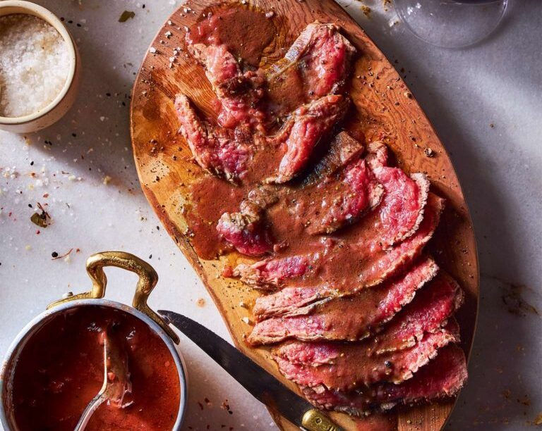 Σάλτσα κόκκινου κρασιού αλά γαλλικά