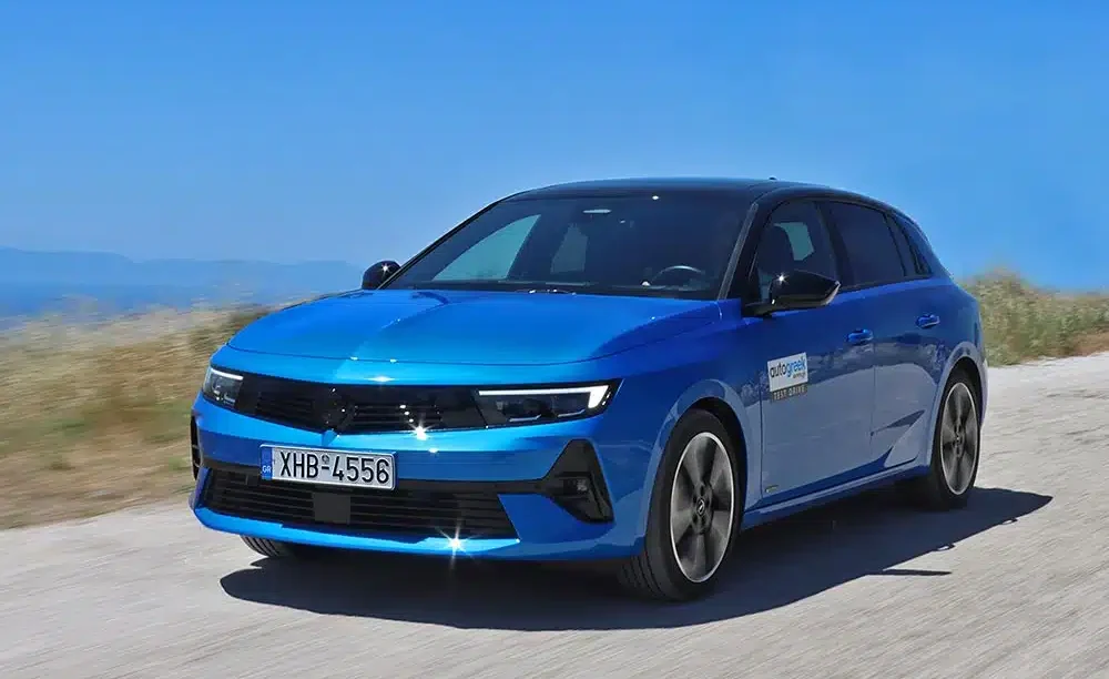 Δοκιμή Opel Astra Electric 156 hp 54 kWh
