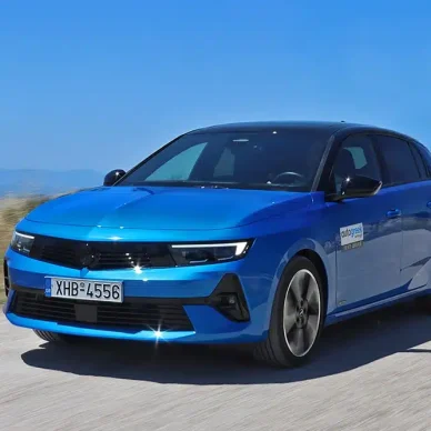 Δοκιμή Opel Astra Electric 156 hp 54 kWh