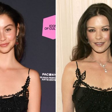 Κάθριν Ζέτα Τζόουνς: Η κόρη της εμφανίστηκε με vintage φόρεμα που είχε βάλει η ηθοποιός πριν από 20 χρόνια