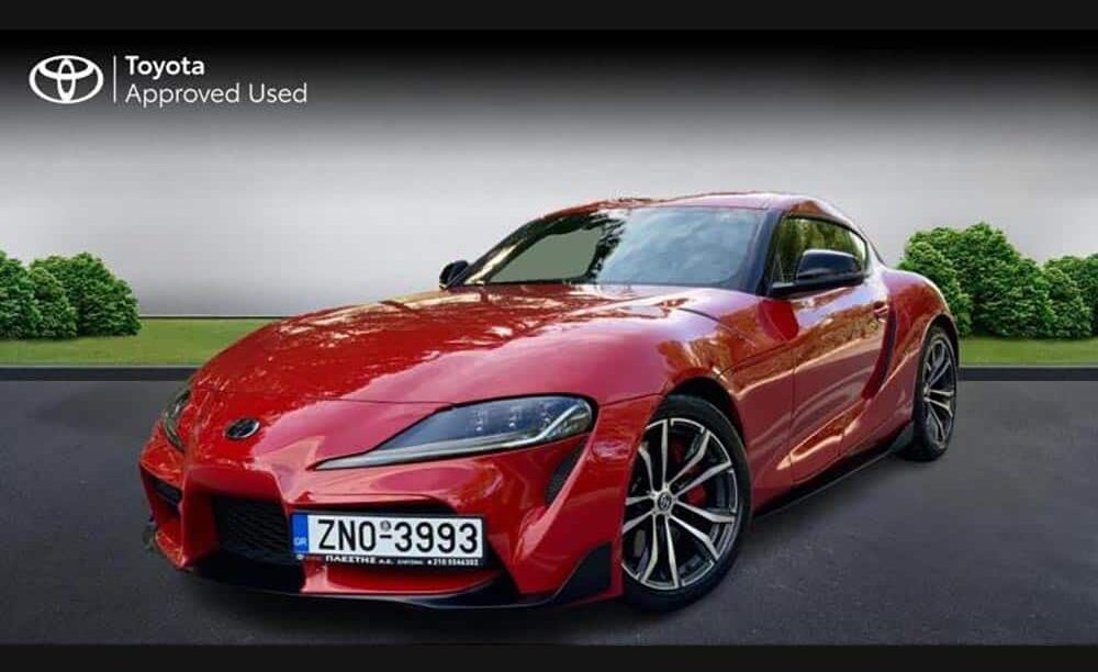 19.000 ευρώ κάτω νέα Toyota Supra με 50.000 χλμ.