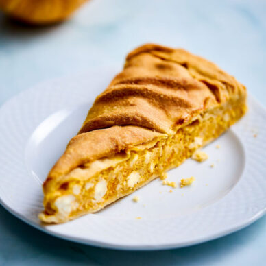 Κολοκυθόπιτα αλμυρή με ρύζι, από το Πήλιο