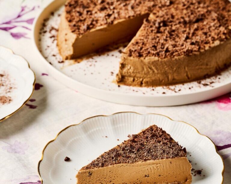 Παρφέ με καφέ και σοκολάτα