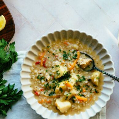 Χυλωμένη κοτόσουπα