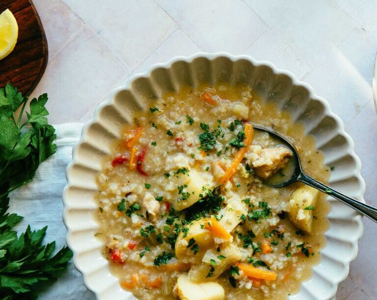 Χυλωμένη κοτόσουπα