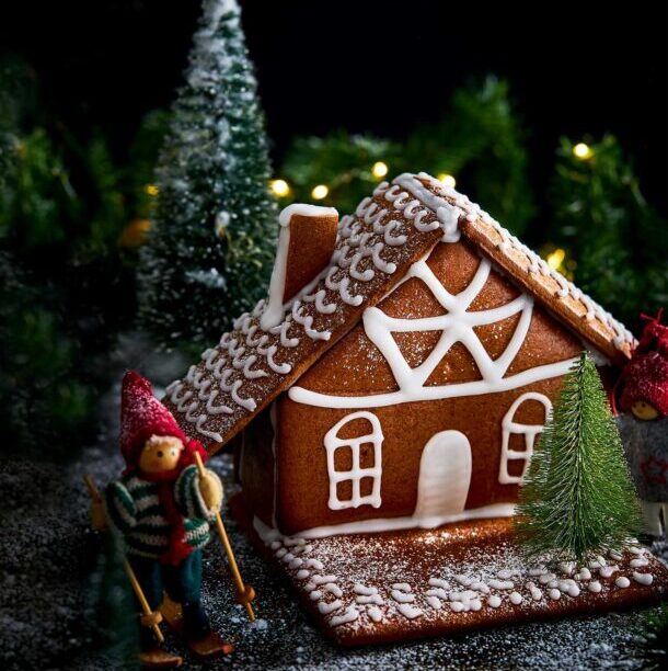 Το σπιτάκι του Χάνσελ και της Γκρέτελ, από gingerbread