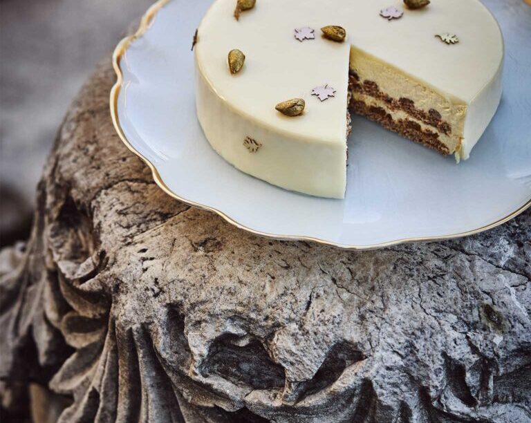 Τούρτα αμυγδάλου-πρόκληση