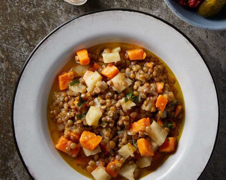 Φακές λεμονάτες και πικάντικες