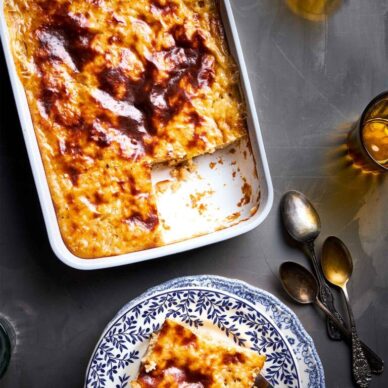 Πουτίγκα ή, αλλιώς, ρυζόγαλο φούρνου