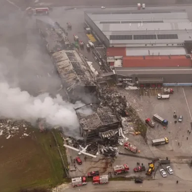 Έκρηξη στη βιομηχανία «Βιολάντα»