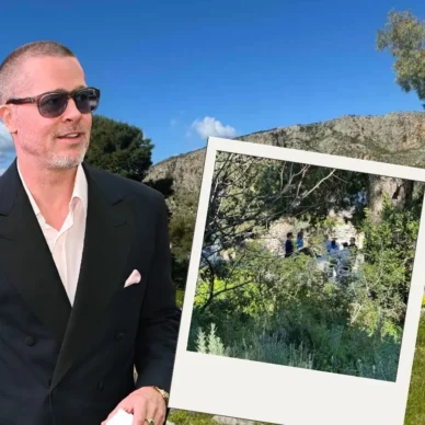 Μπραντ Πιτ: Ο σκηνοθέτης και η ομάδα του σε ένα από τα σημεία που θα γίνουν τα γυρίσματα