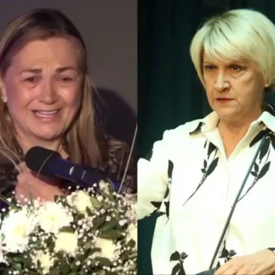 Καίτη Κωνσταντίνου: «Λύγισε» η αδελφή της σε εκδήλωση για τον ένα χρόνο από το θάνατό της