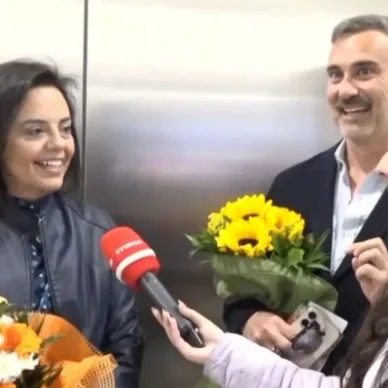 Eurovision 2026: Γιώργος Καπουτζίδης και Μαρία Κοζάκου αναχώρησαν για Βιέννη