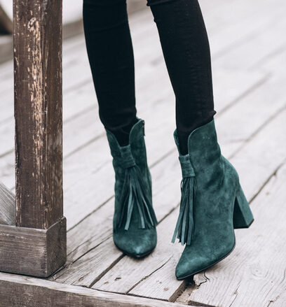 Woman shoes close up