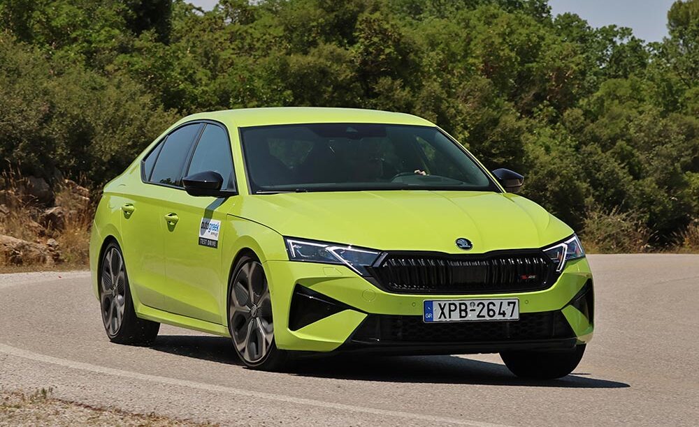 Δοκιμή Skoda Octavia Grand Coupe RS 2.0 TSI 265 PS DSG7
