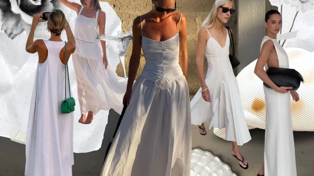 Λευκό φόρεμα: Το πιο elegant κομμάτι της καλοκαιρινής ντουλάπας