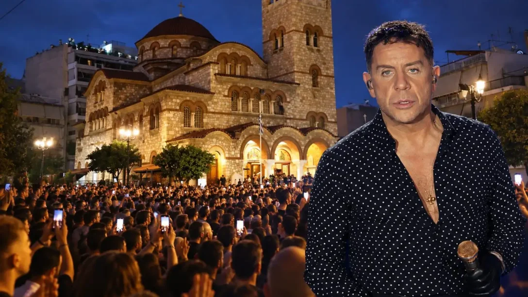 Γιώργος Μαζωνάκης: Δακρυσμένος ο κόσμος στη λαϊκή αγρυπνία – Τριαντάφυλλα, τραγούδια και χειροκροτήματα